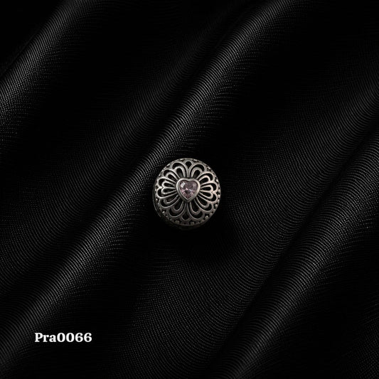 Filigree Heart Bloom Charm