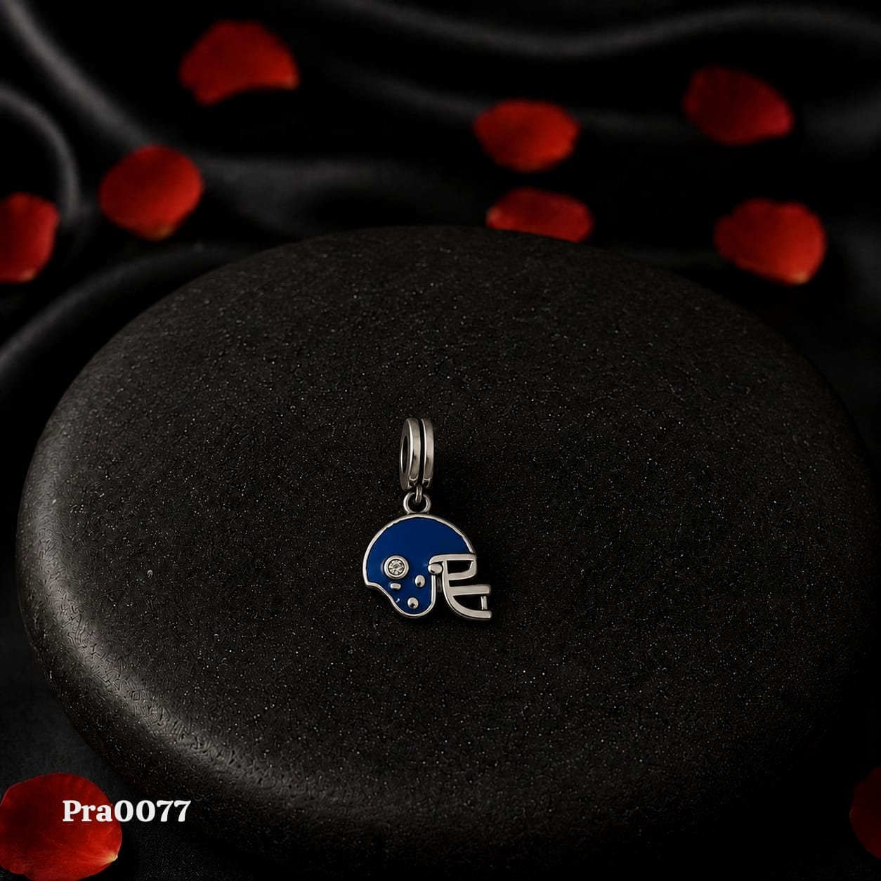 Sports Helmet Dangle Charm