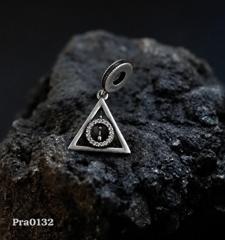 Mystical Triangle Symbol Charm