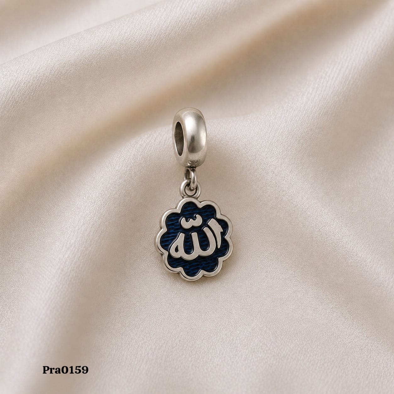 Calligraphy" Flower Charm
