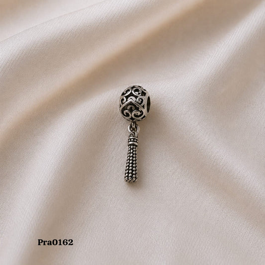 Ornate Filigree" Tassel Charm