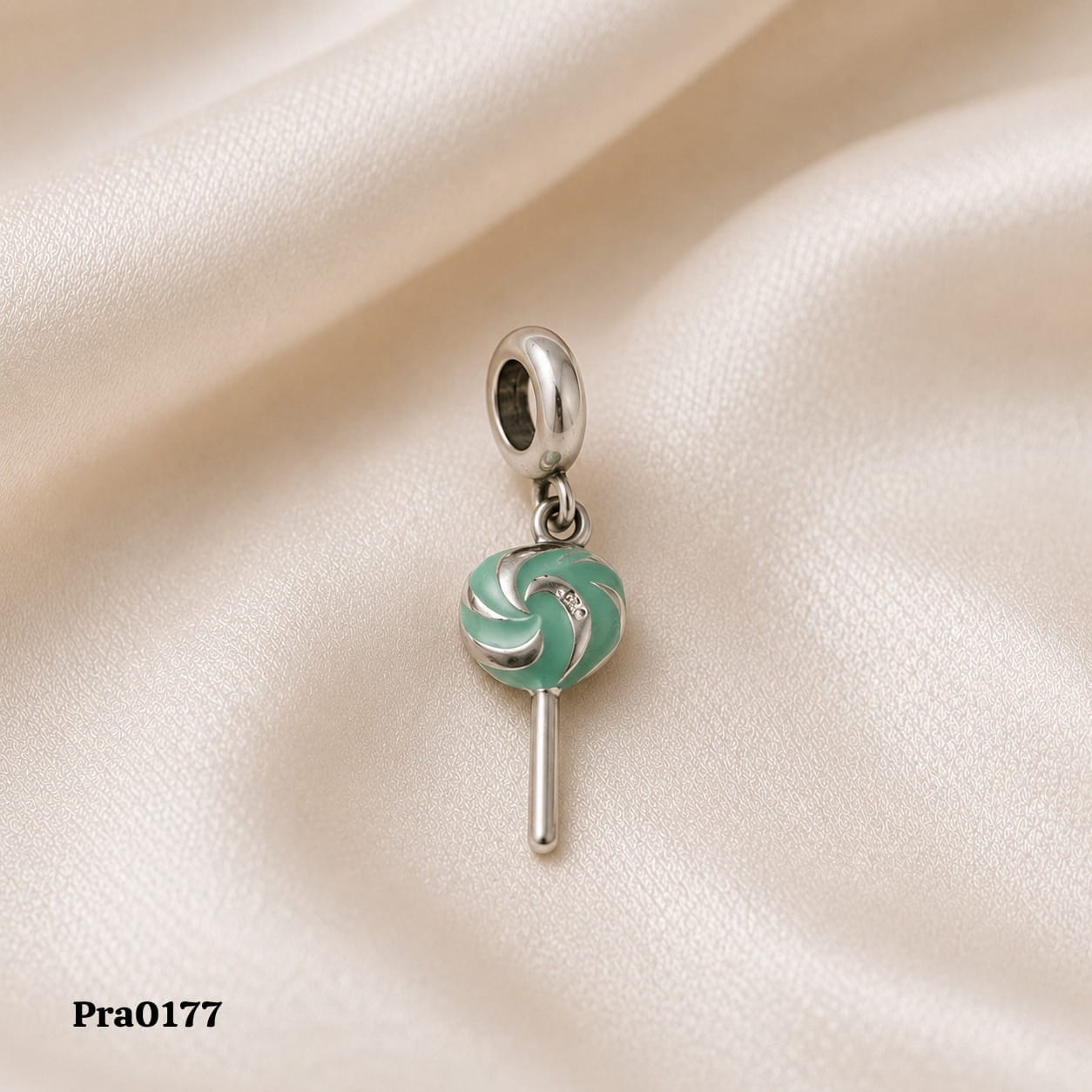 Sweet Swirl" Lollipop Charm