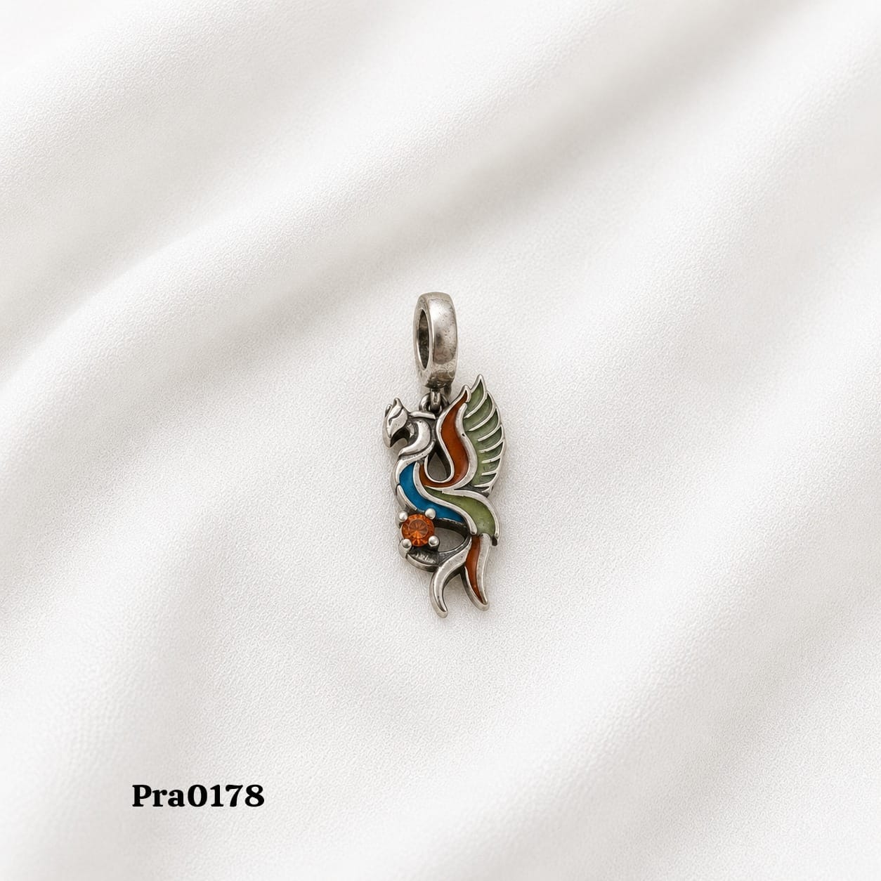 Mythical Phoenix" Dangle Charm