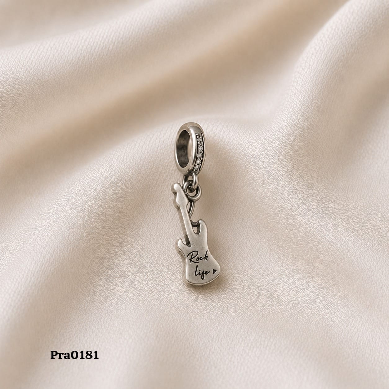 Rock Life" Guitar Dangle Charm