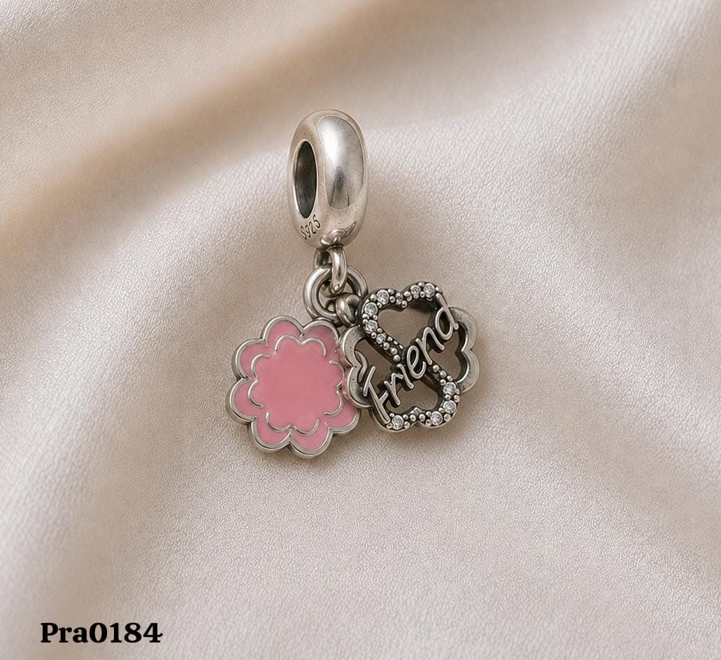 Best Friends" Dangle Charm