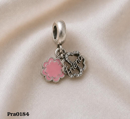 Best Friends" Dangle Charm