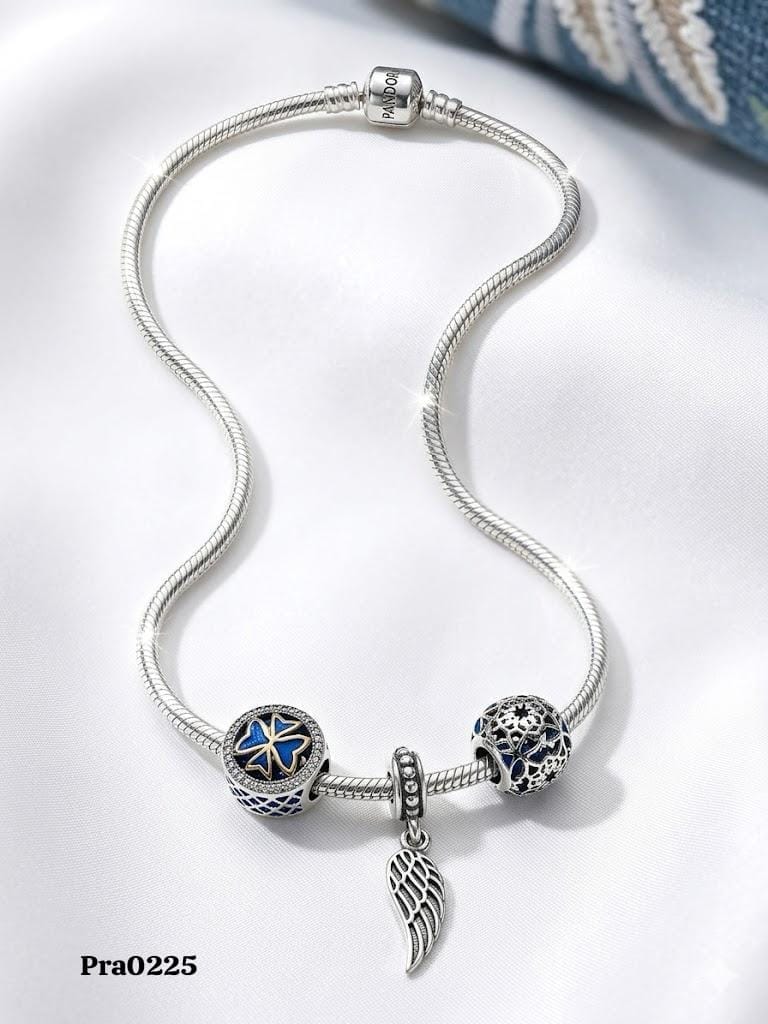 Celestial Protection" Snake Chain Necklace