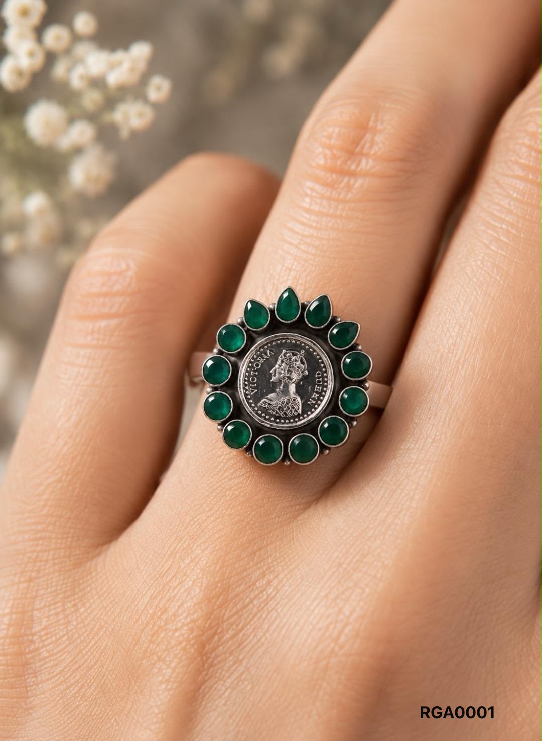 Regal Empress Coin Ring
