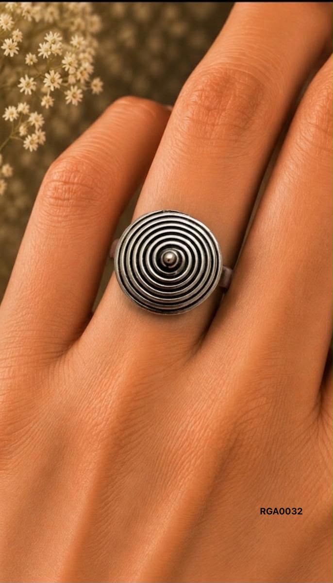 Hypnotic Spiral Vortex Ring