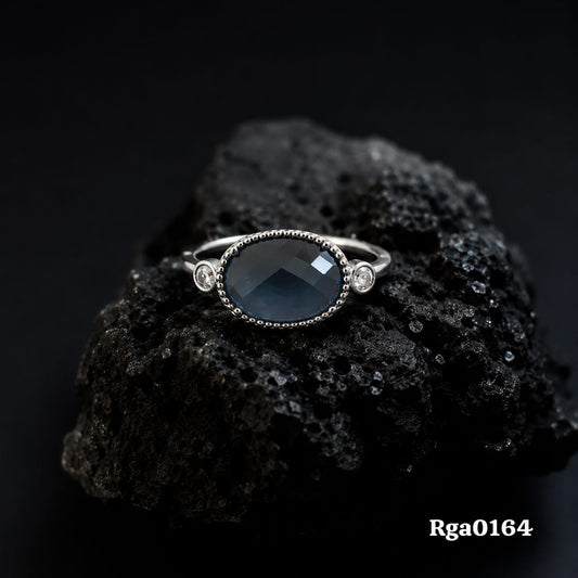 Oval Stone Ring