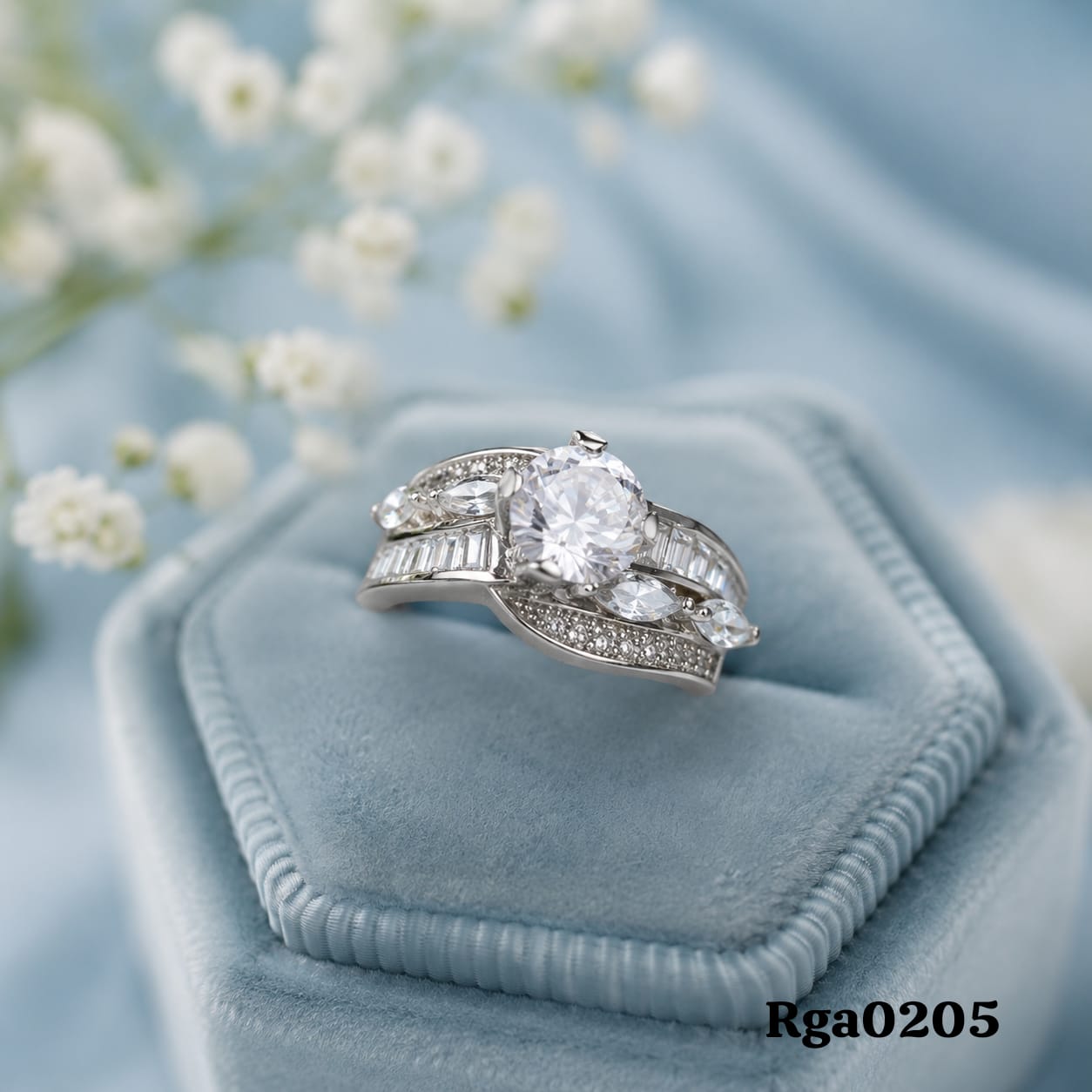 Multi-Stone Band Ring