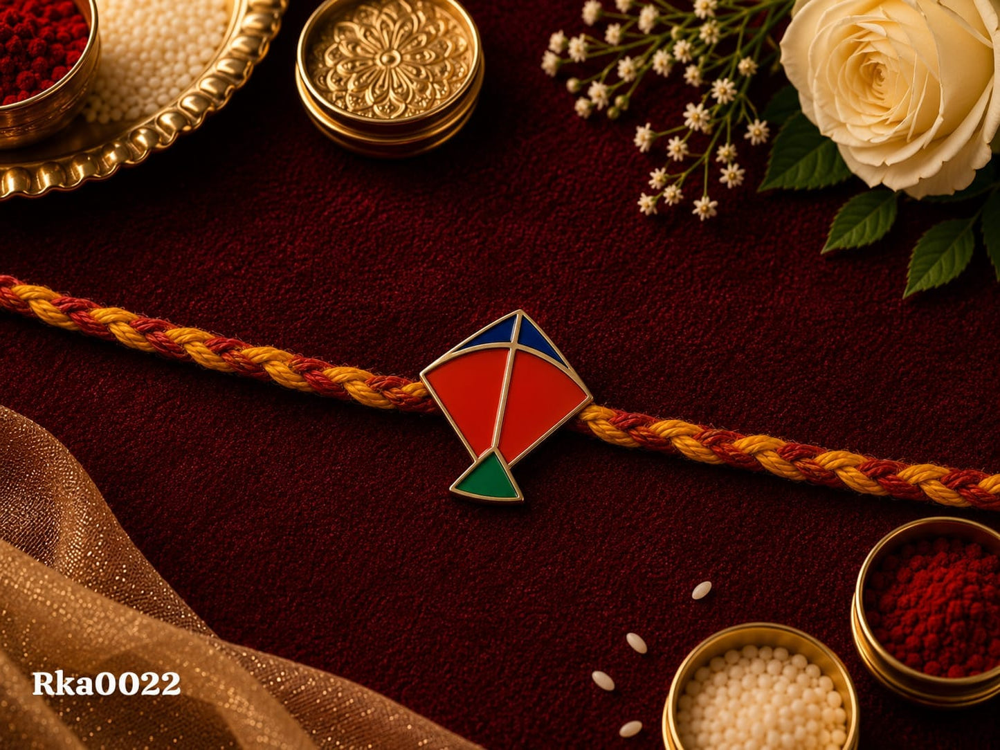 Kite Silver Rakhi