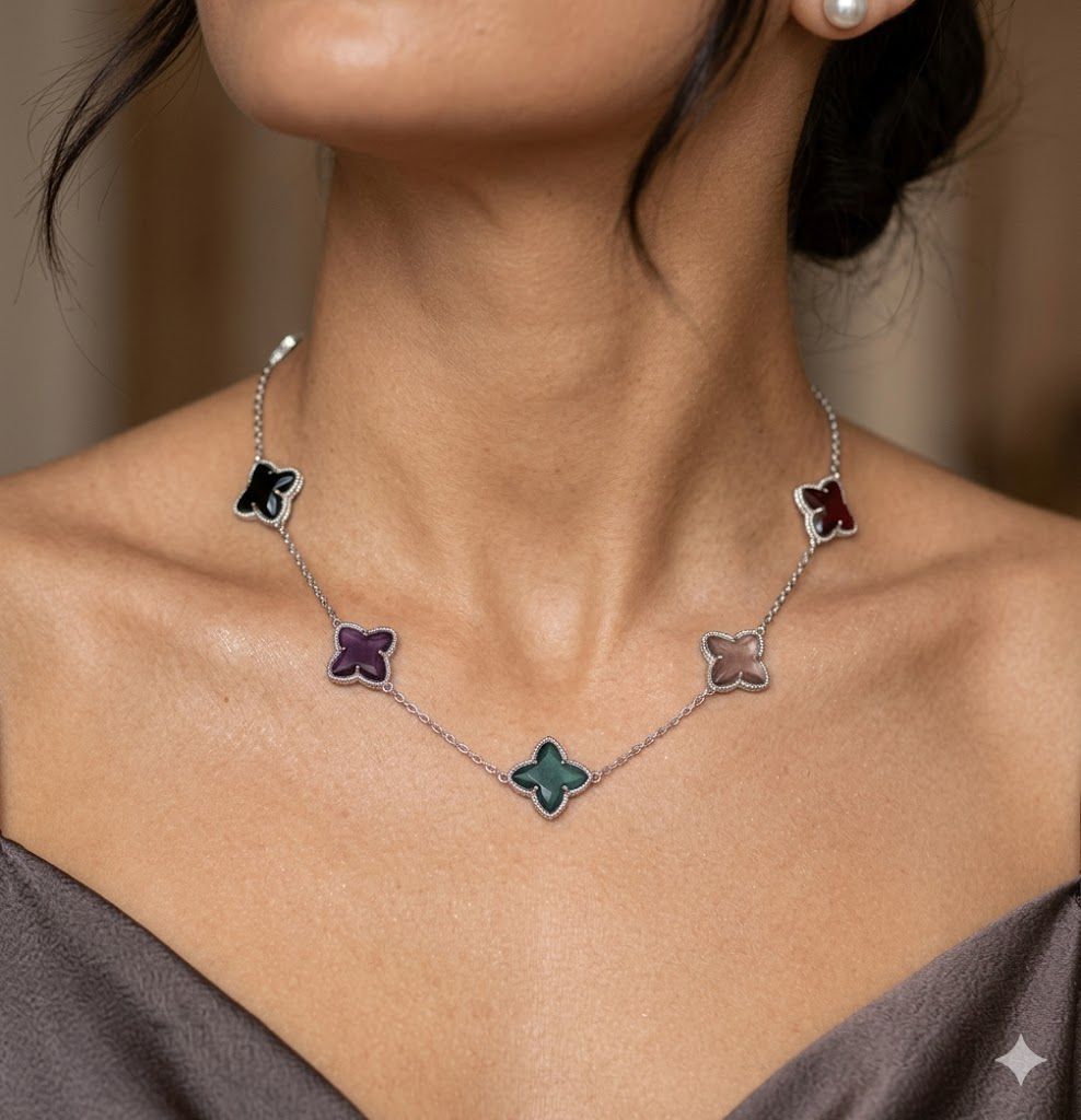 Russian stone neckpiece