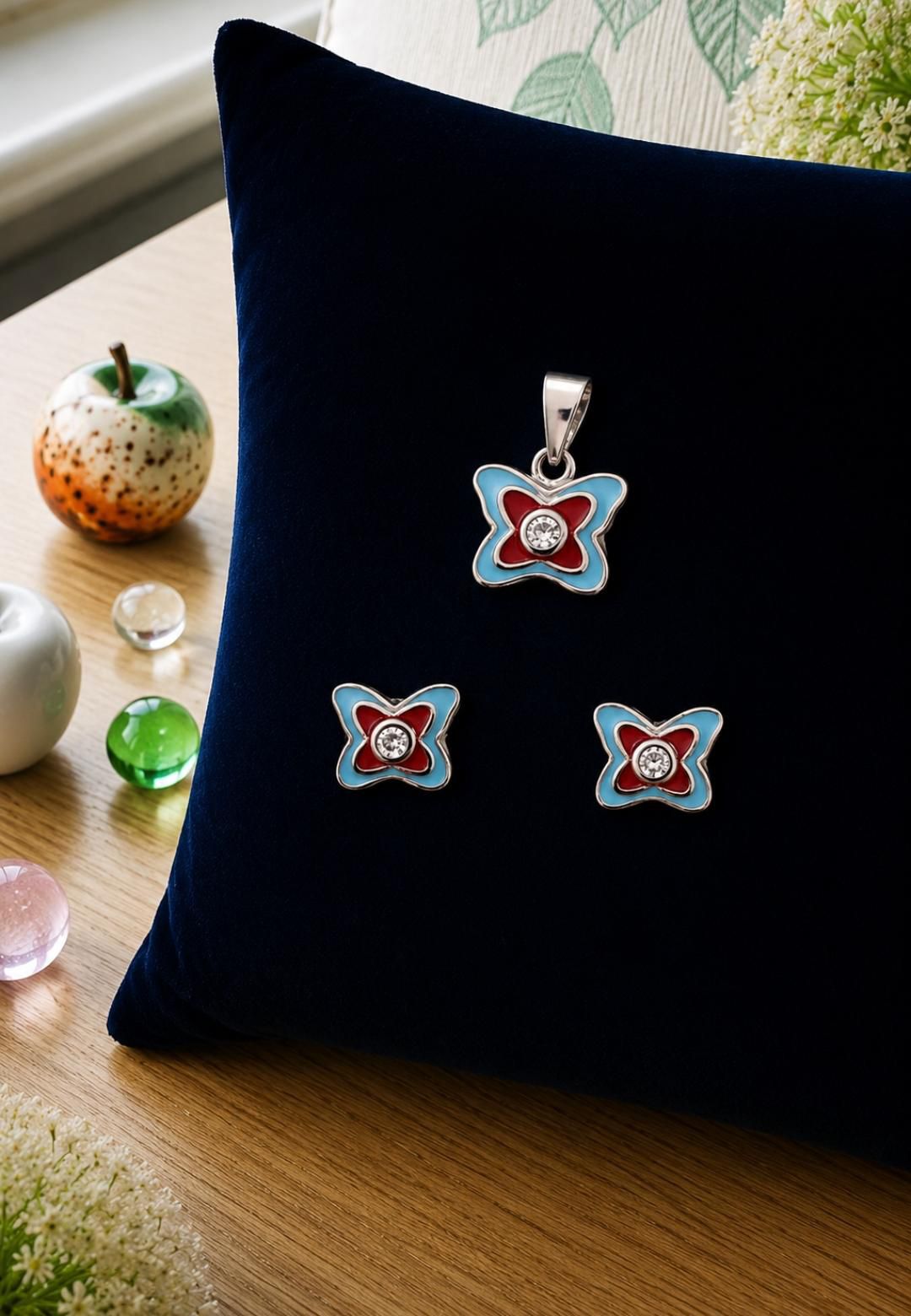 Dreamy Butterfly Kids Jewelry Set