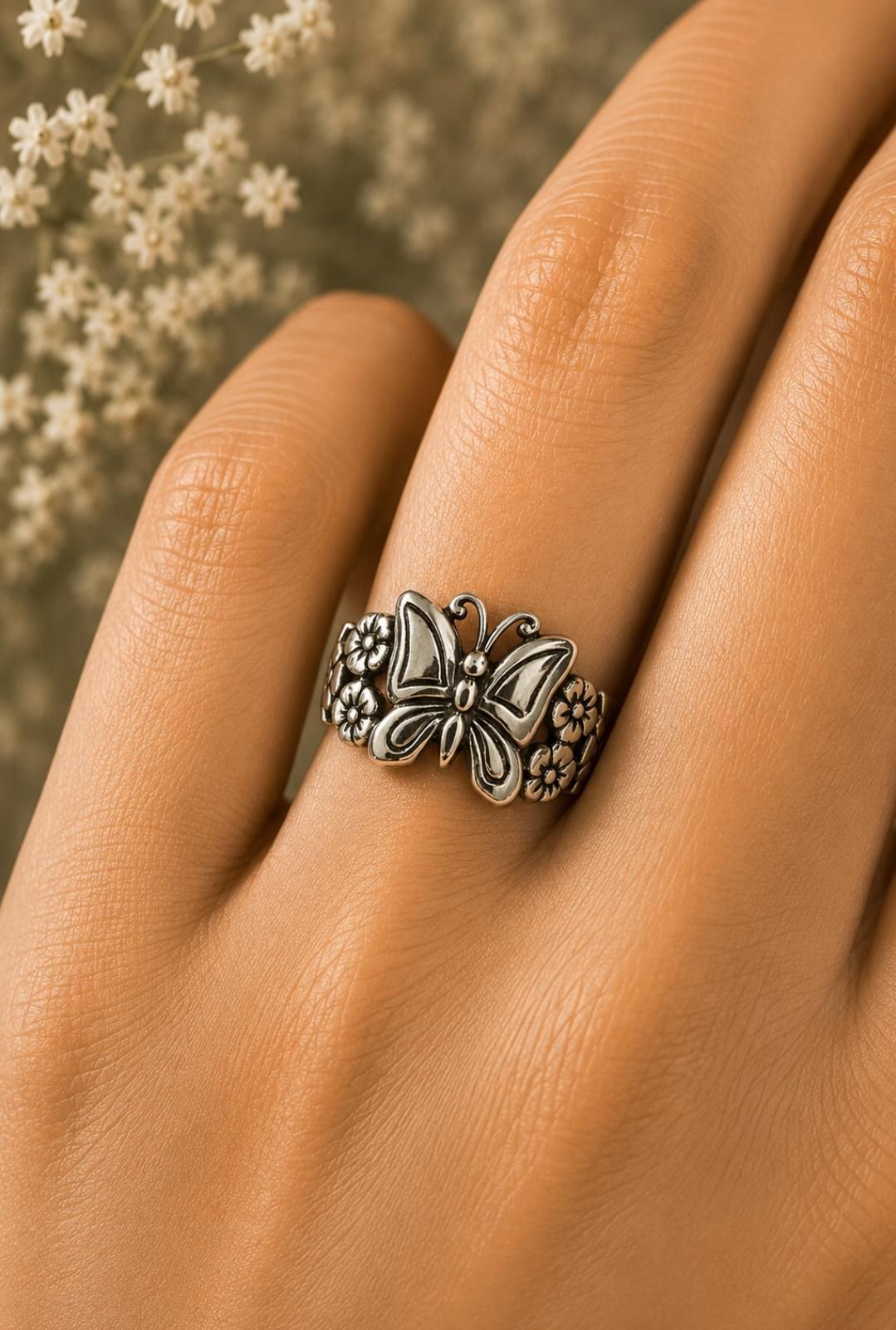 Secret Garden Butterfly Ring