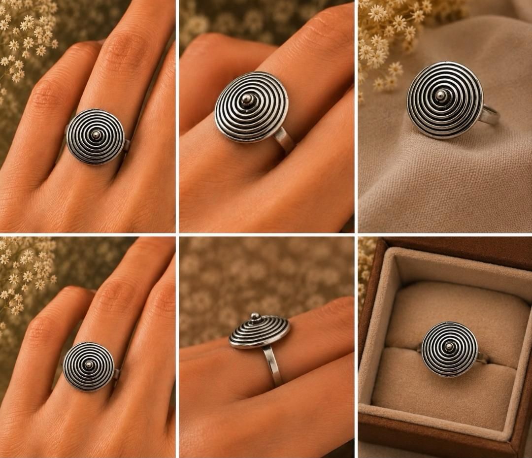 Hypnotic Spiral Vortex Ring