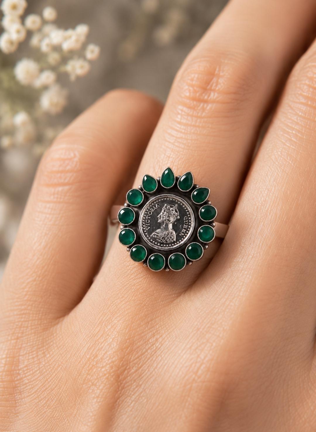 Regal Empress Coin Ring