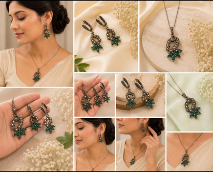 The Emerald Marquise Set