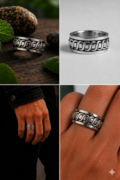 92.5 Sterling Silver Infinity Band