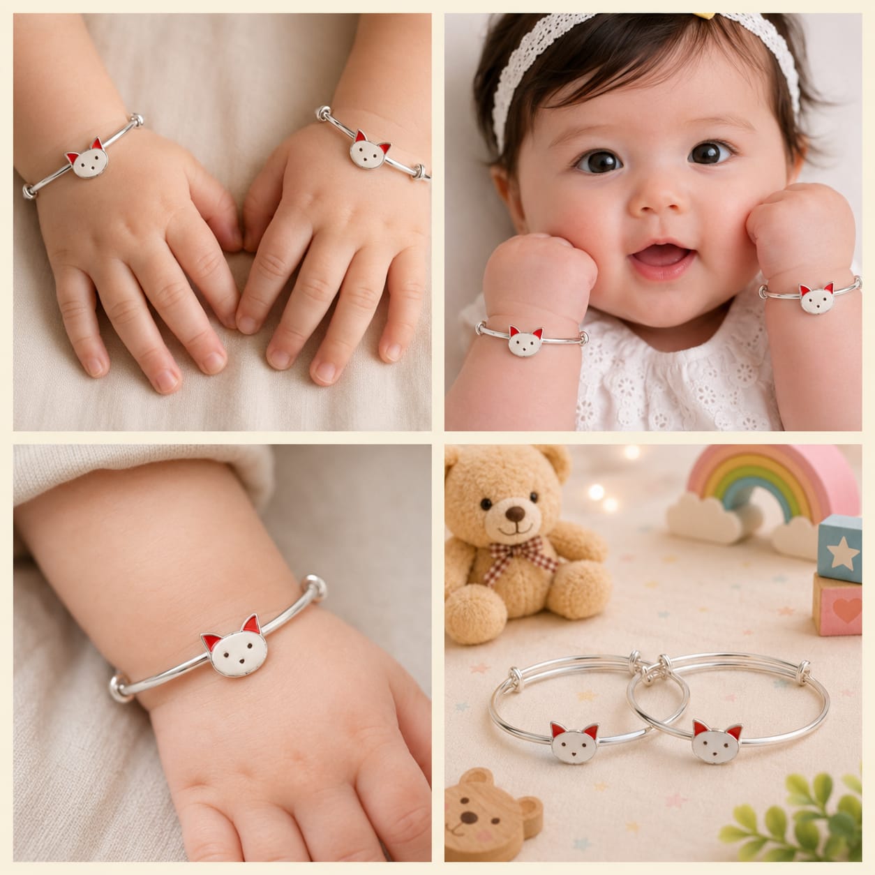 Cat Charm Kada Set