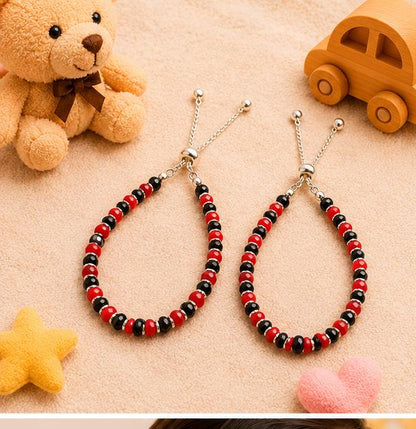 Red & Black 92.5 Sterling Silver Nazaria