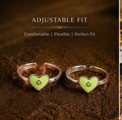 92.5 Sterling Silver Enamel Toe Rings