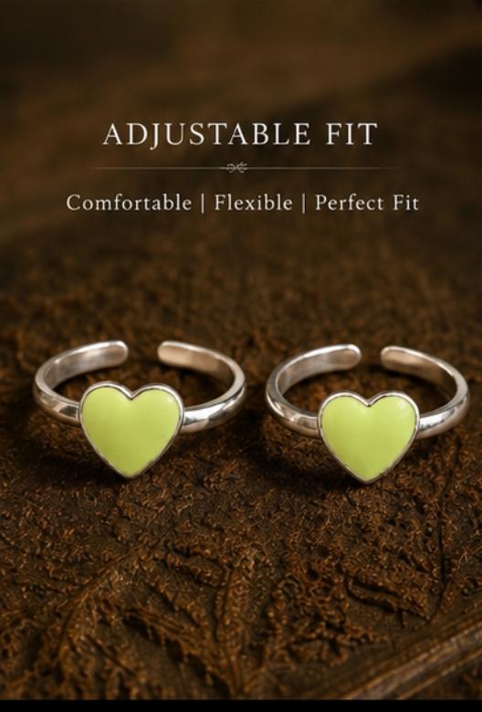 92.5 Sterling Silver Enamel Toe Rings