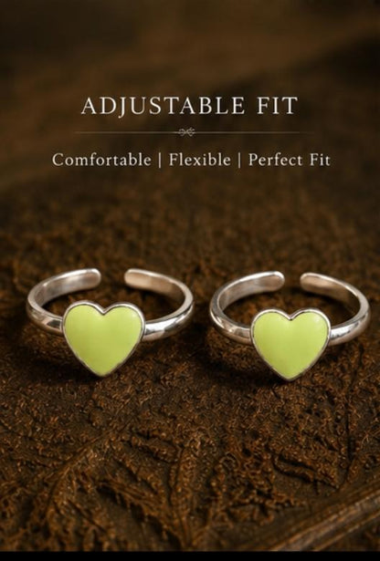 92.5 Sterling Silver Enamel Toe Rings