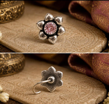 92.5 Sterling Silver Oxidized Nosepins