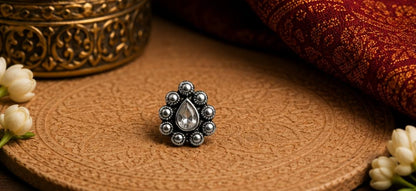 92.5 Sterling Silver Oxidized Nosepins