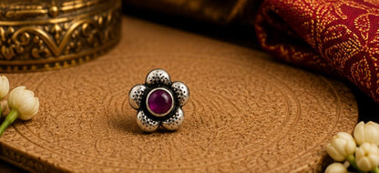 92.5 Sterling Silver Oxidized Nosepins