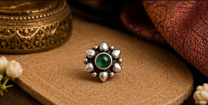 92.5 Sterling Silver Oxidized Nosepins