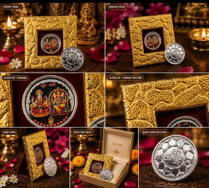 5g Enamel Silver Coin Highlights