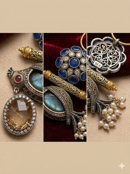 Antique fusion neckpiece