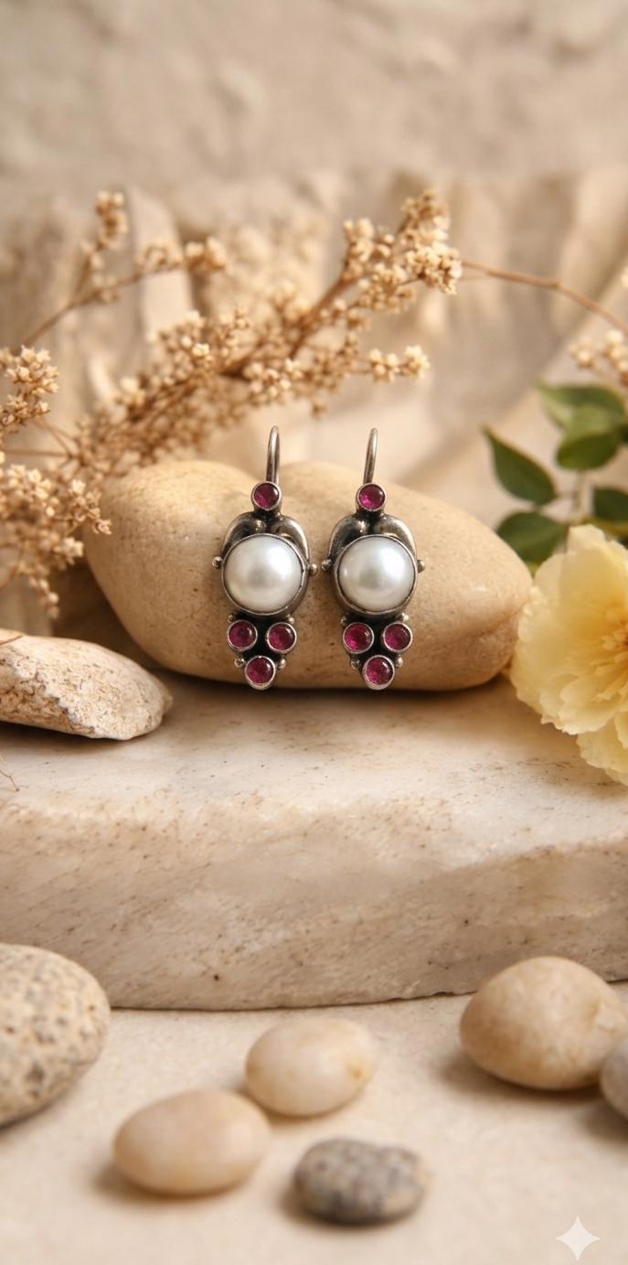 Elegant Pearl Earrings
